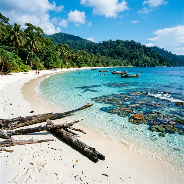 Elephant Beach Andaman - Snorkeling and Water Sports