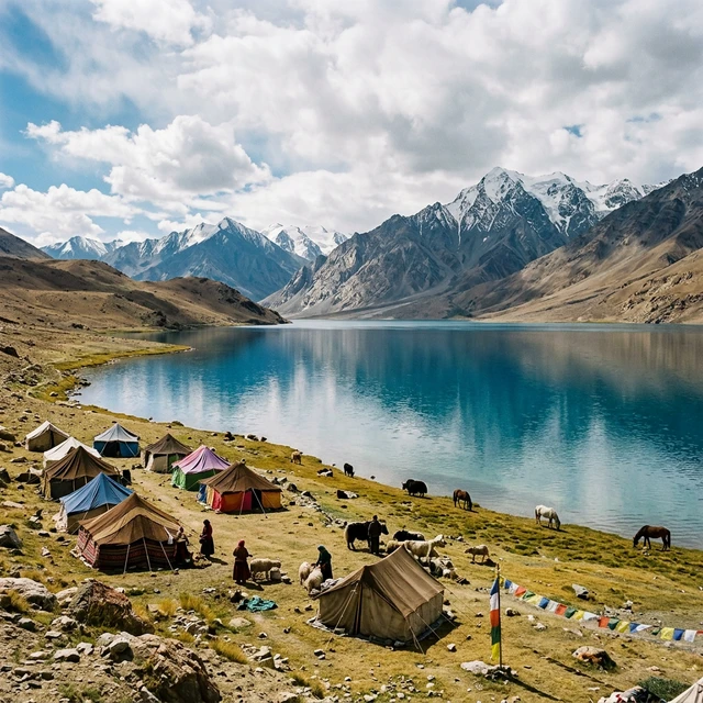 Tso Moriri Ladakh - High Altitude Lake