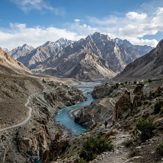 Zanskar Valley Ladakh - Rugged Beauty and Monastery