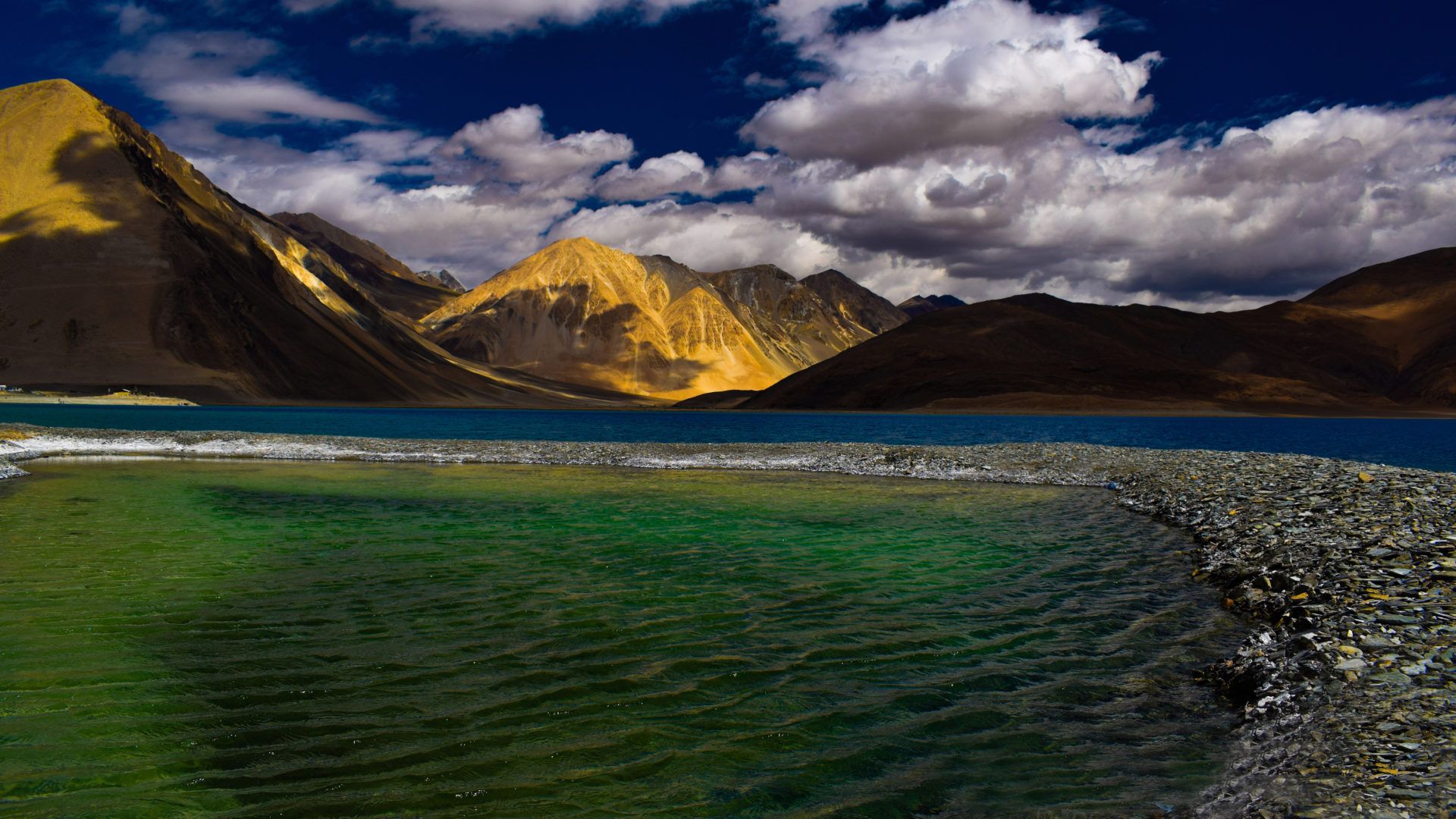 Pangong Lake Ladakh - Crystal Clear Water and Color Changing Lake
